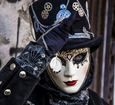 Boland Steampunk Augenmaske – Kunststoff-Maske Mit Katzendesign Für Karneval & Halloween