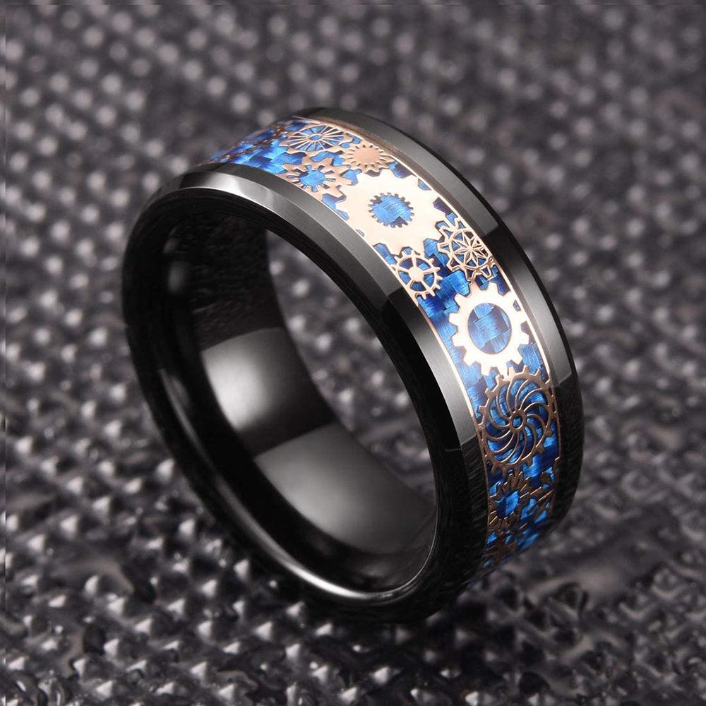 steampunk gear ring