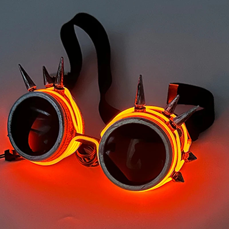 Custom Built Steampunk CyberPunk Post-Apocalyptic deals LED Goggles, Tailored Lenses and Styles