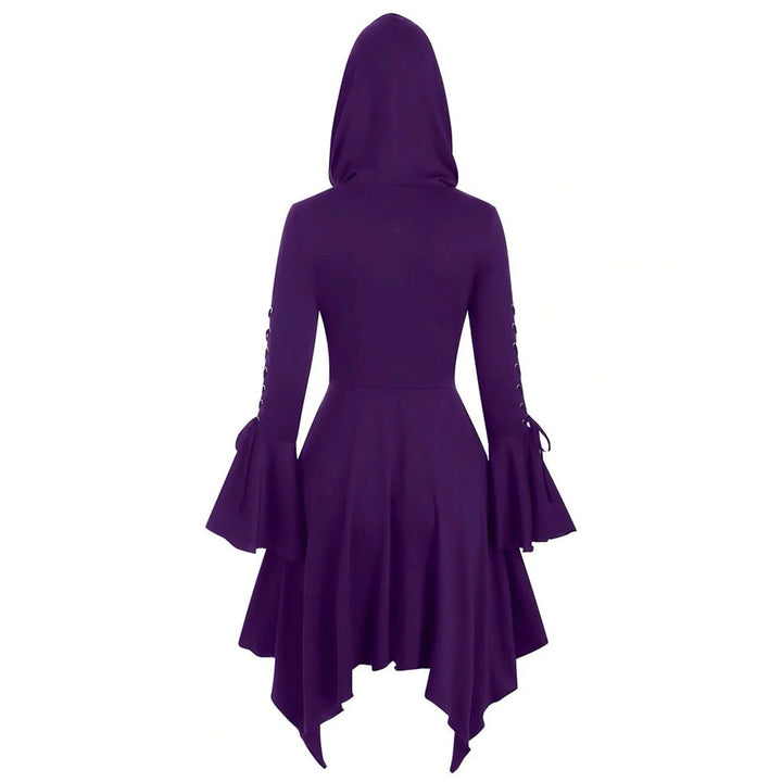 Steampunk hooded dress