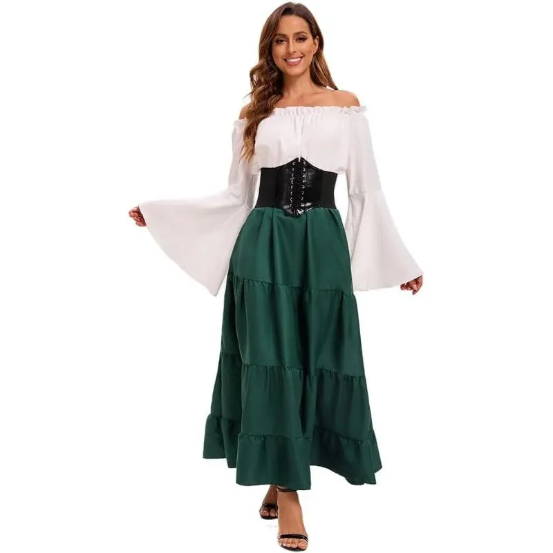 Damsel Steampunk dress | My Steampunk Style, Green / 5XL Damsel Steampunk dress | My Steampunk Style, Green / 5XL