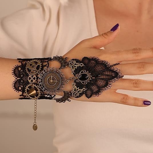 steampunk hand decoration for women