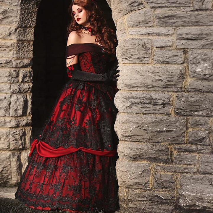 Ball gown Victorian dress