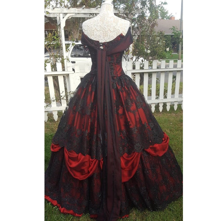 Ball gown Victorian dress