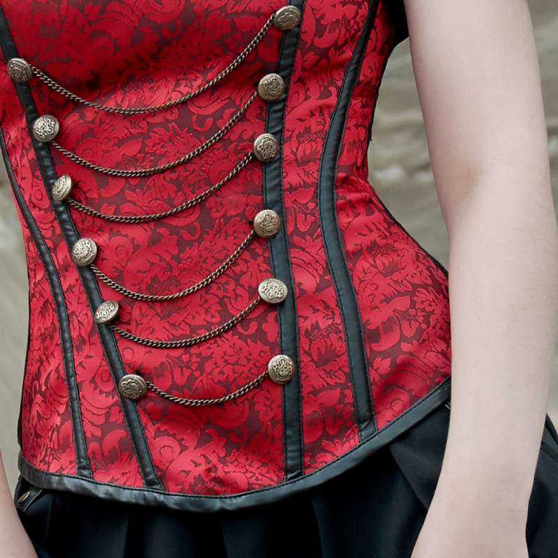 asian steampunk corset