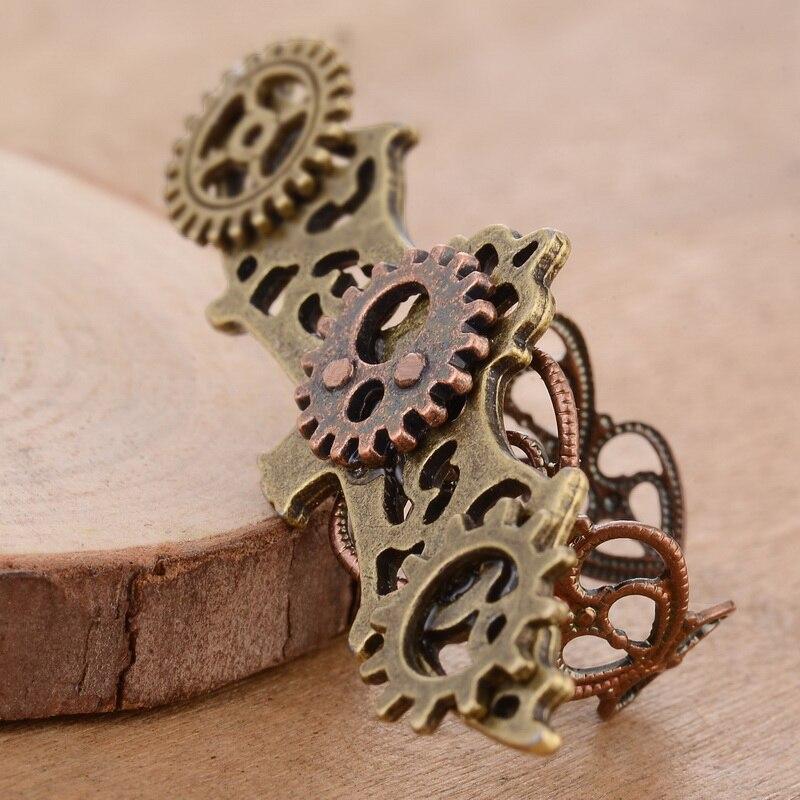 ring in a bat shape in the Steampunk style