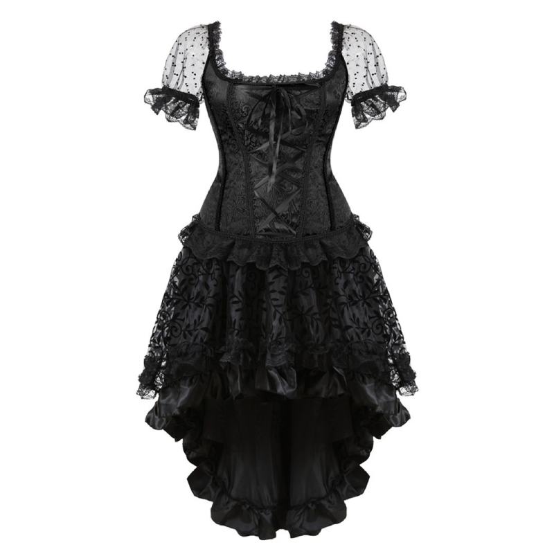 black period steampunk dress