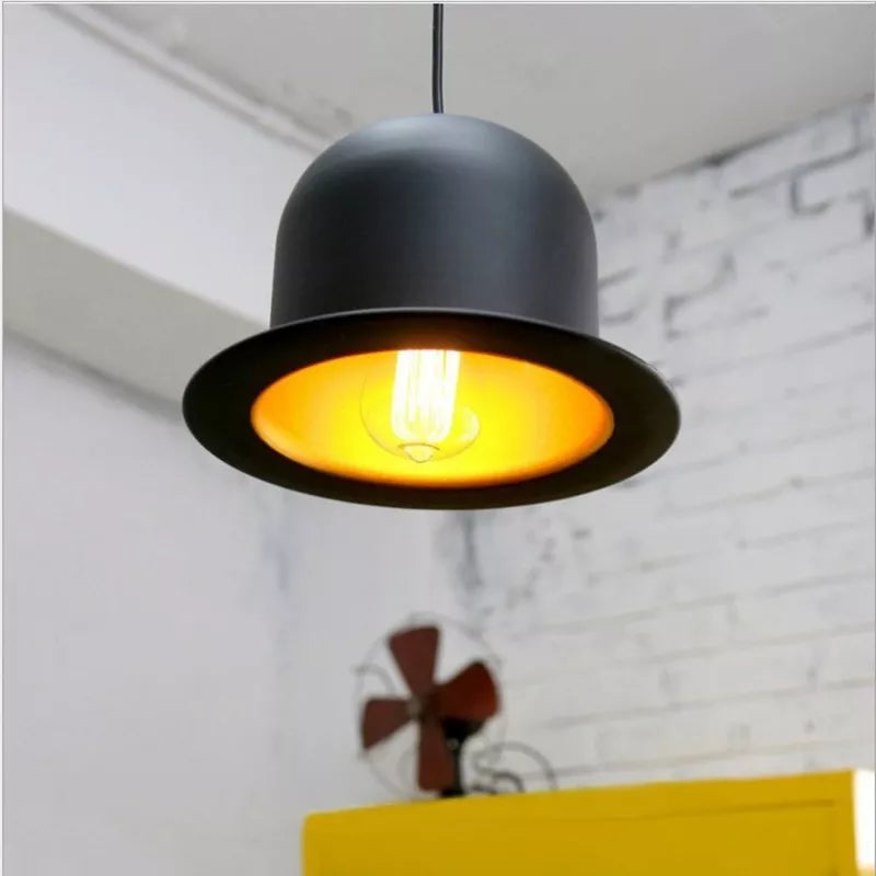 bowler hat lamp