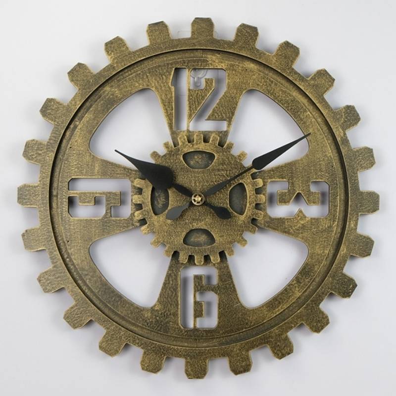 bronze steampunk clock