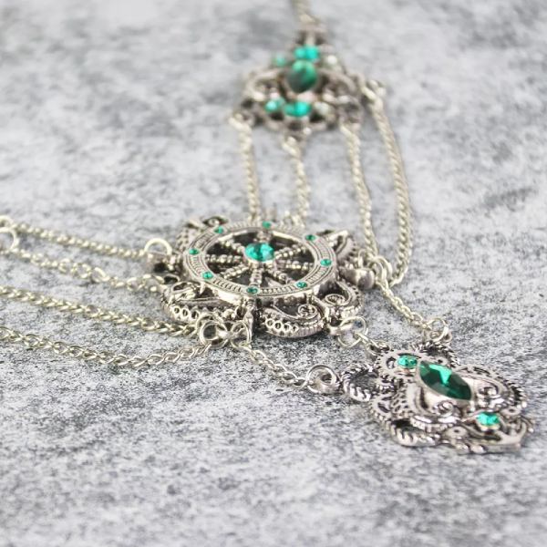 elegant steampunk necklace