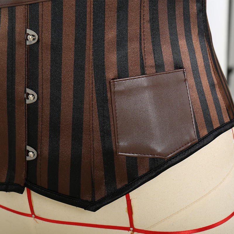 freebooter steampunk corset pocket