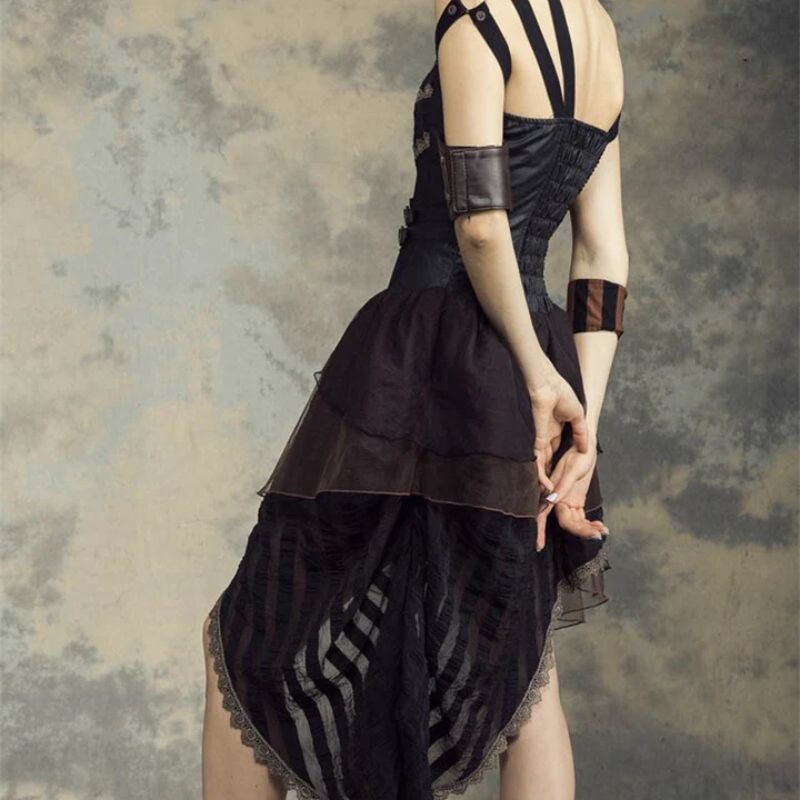 high quality steampunk dress