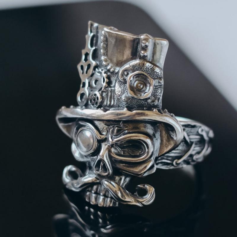 mafia steampunk ring