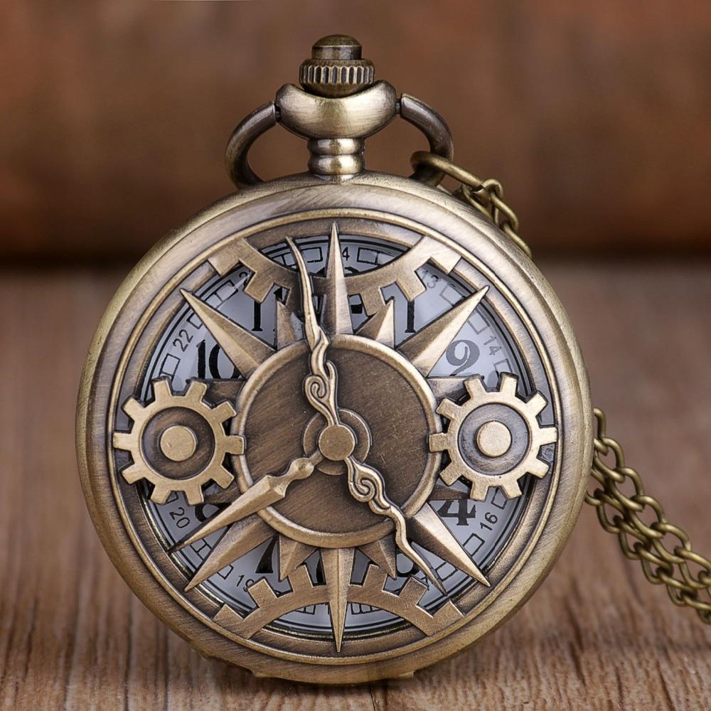 gearing steampunk pocket watch