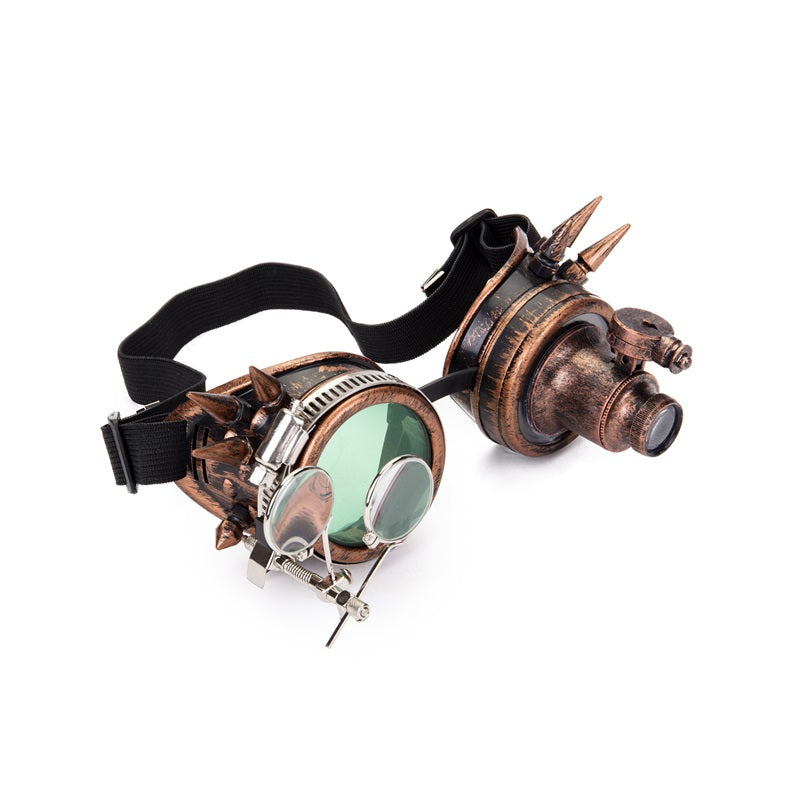 Steampunk Goggles with Light, Bronze