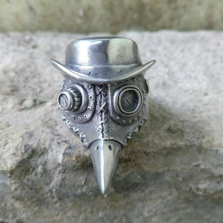 Steampunk Plague Doctor Ring