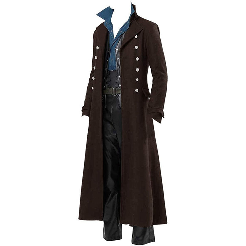 Steampunk long coat online