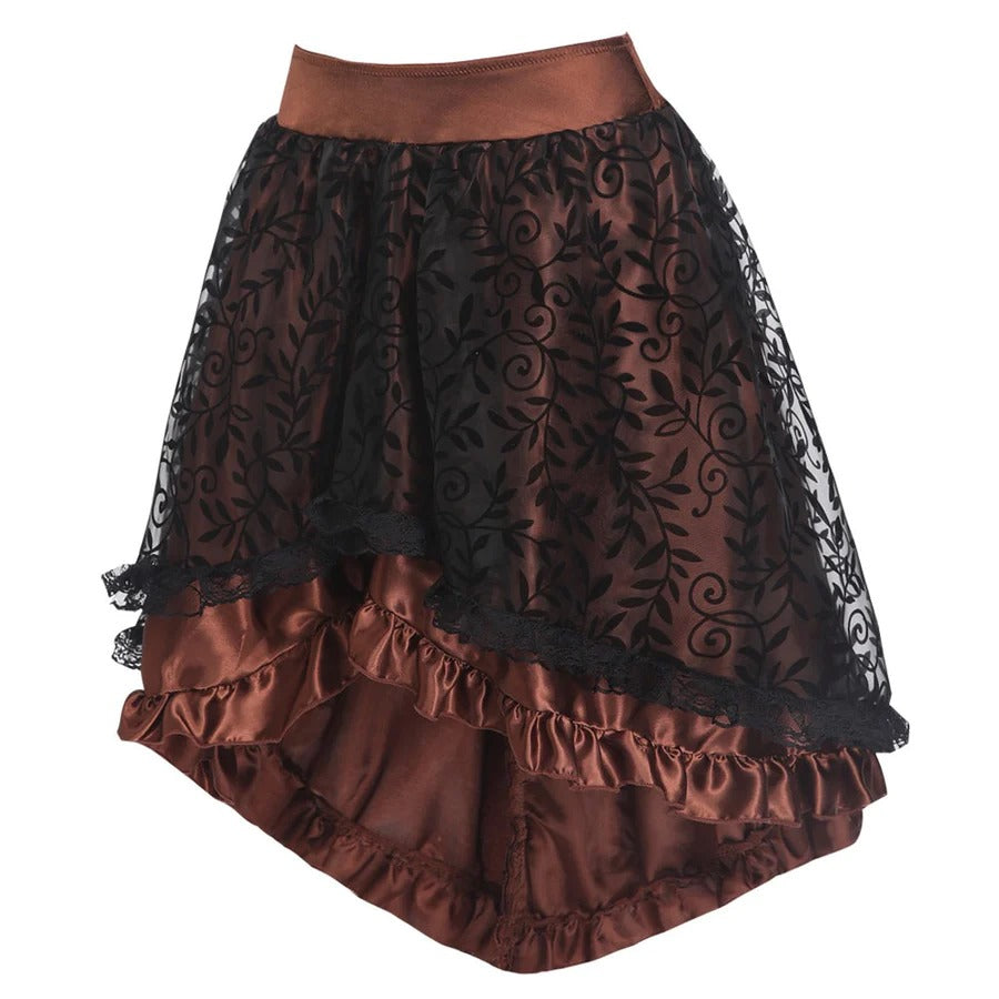 short steampunk skirt for women