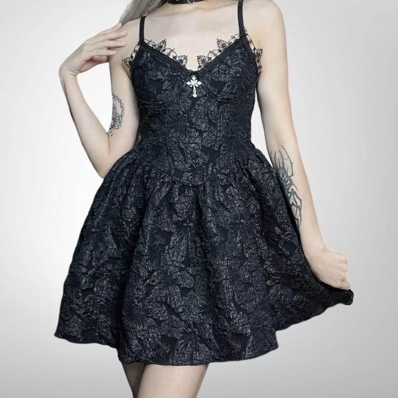 steampunk goth dress