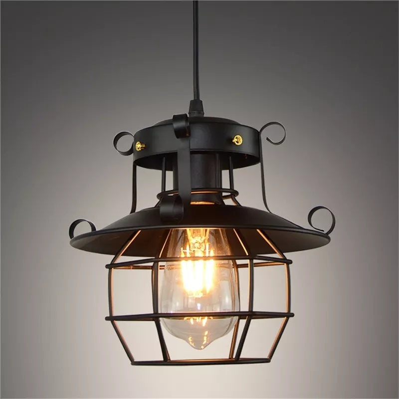 steampunk industrial wall lamp
