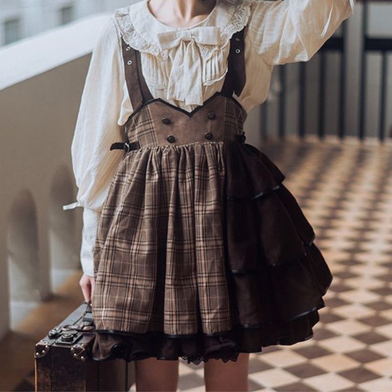 white steampunk dress Kawaii Steampunk dress