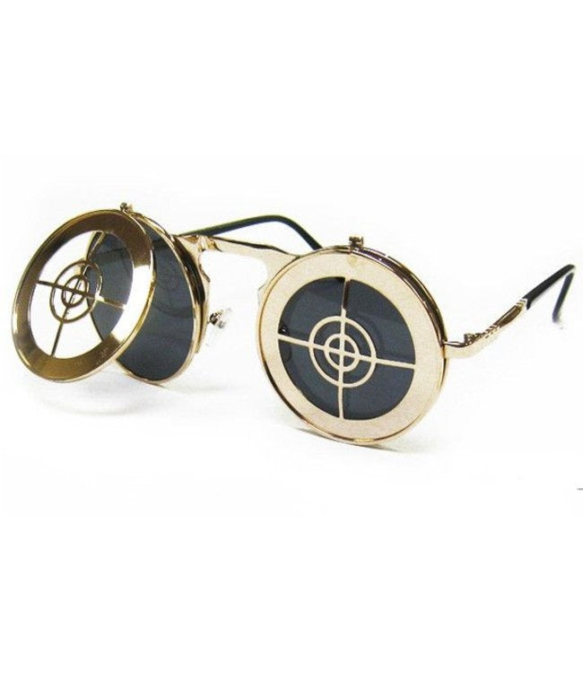 steampunk sunglasses bulls eye