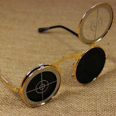 steampunk target suglasses
