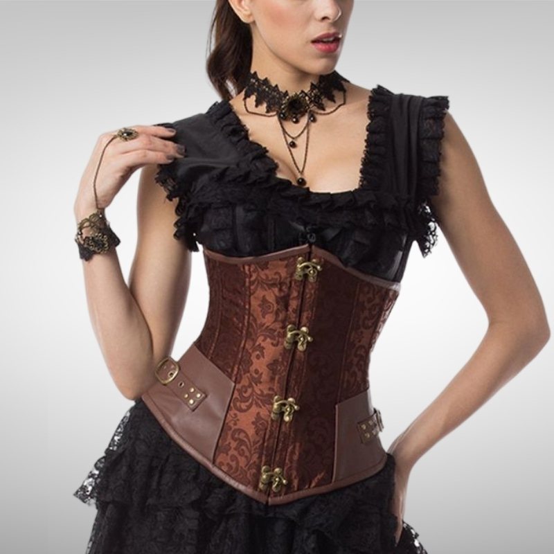 steampunk waistband corset