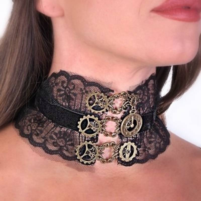 victorian steampunk choker