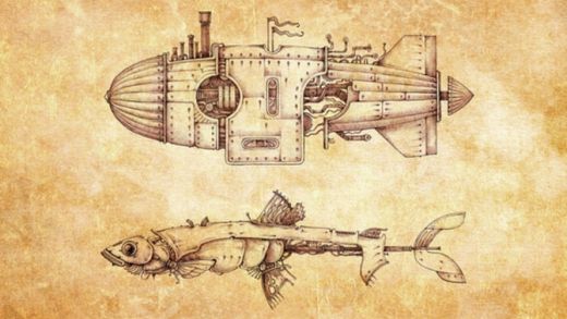 How to draw Steampunk?