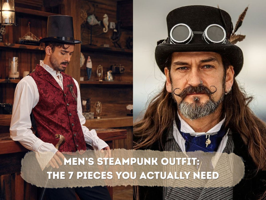 Men’s Steampunk Outfit: The 7 Pieces You Actually Need