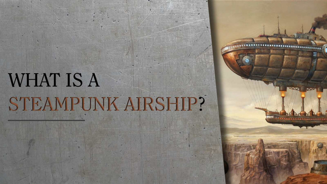 steampunk airship