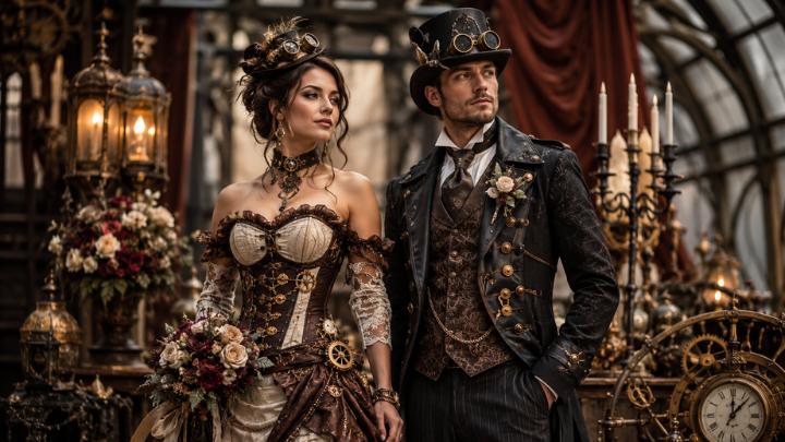 steampunk wedding 