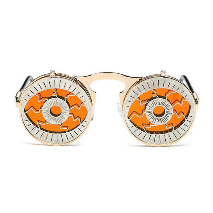 Steampunk electric eyes sunglasses