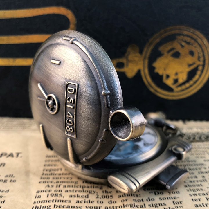 Mens Steampunk pocket watch