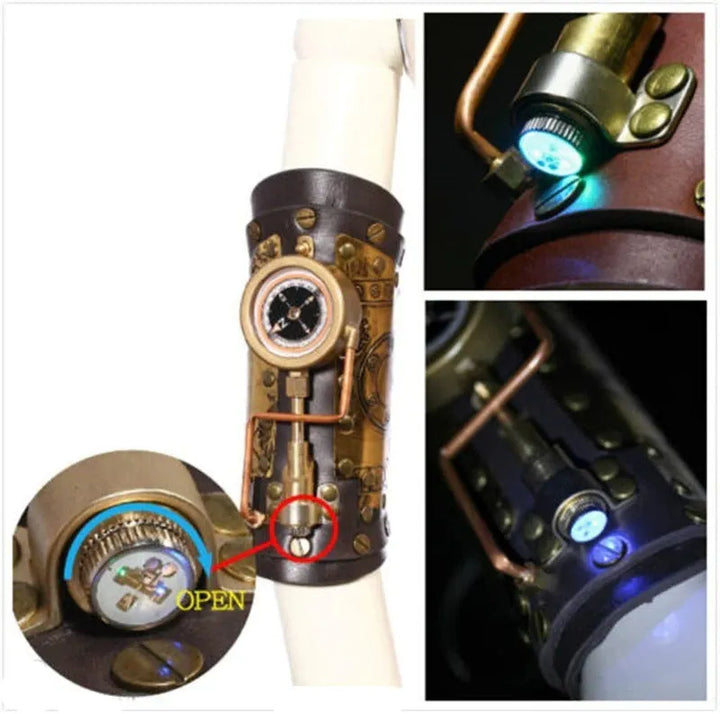 Steampunk compass armor