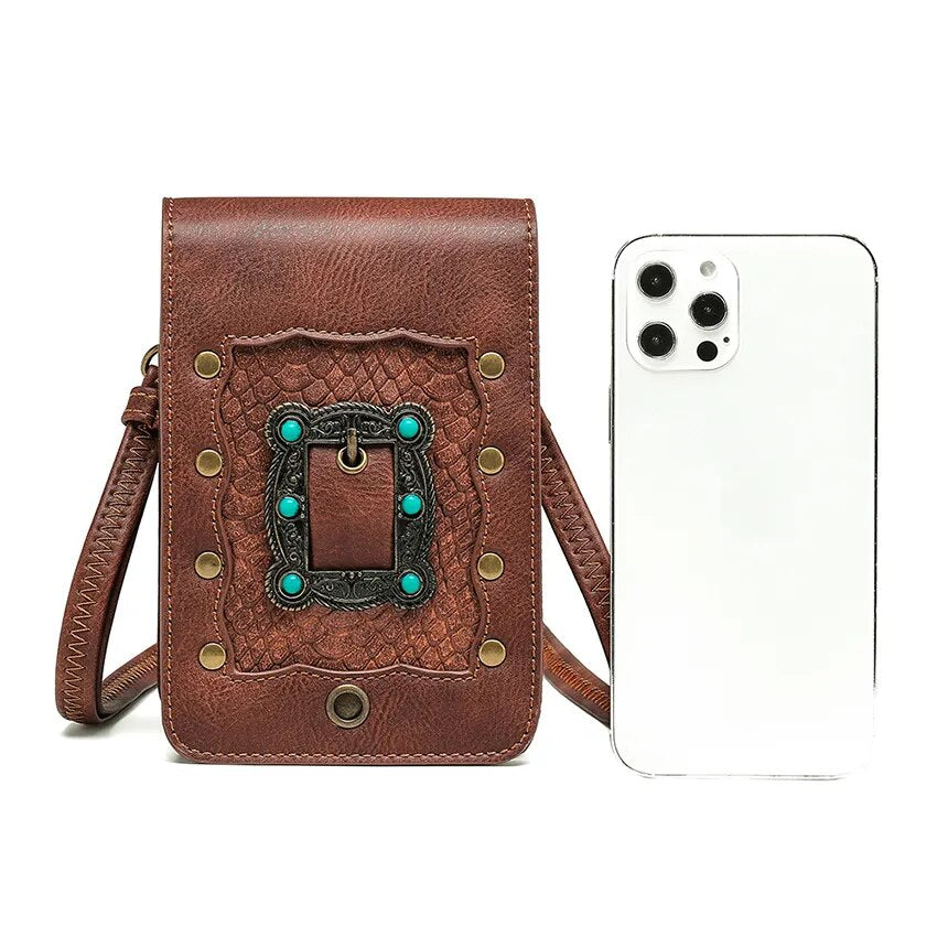 Steampunk phone bag