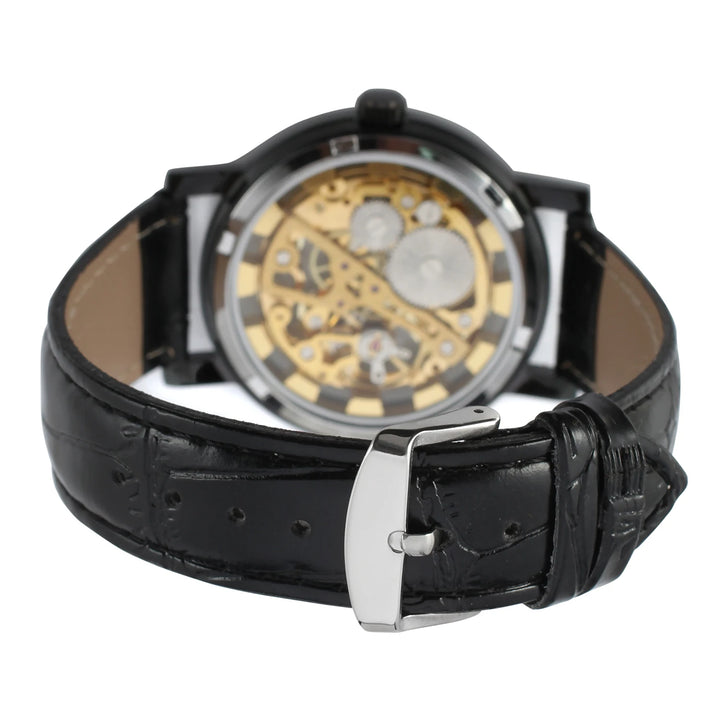 Black Steampunk watch