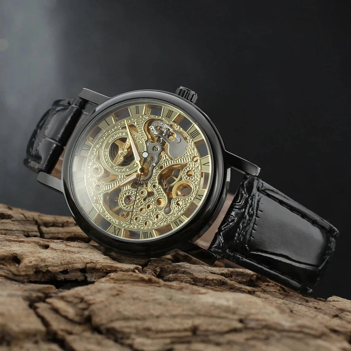 Black Steampunk watch