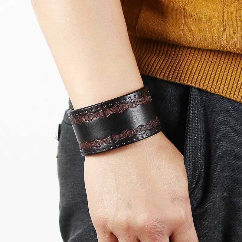Steampunk cuff bracelet