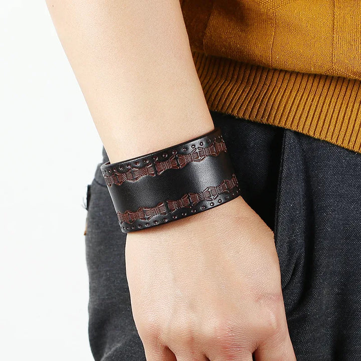 Steampunk cuff bracelet