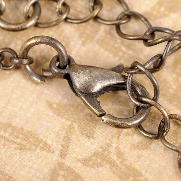 Steampunk cameo necklace