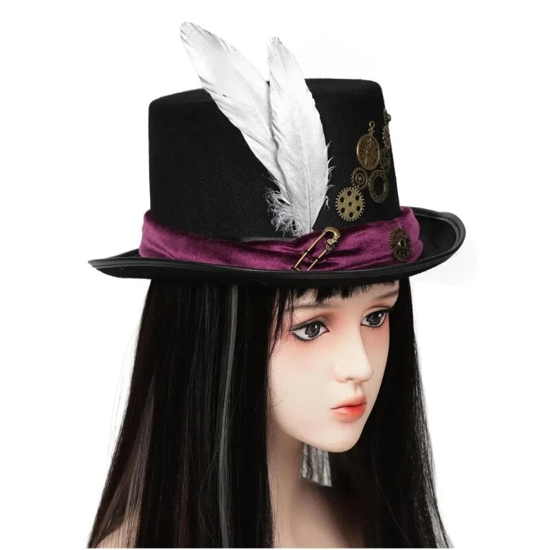 Womens Steampunk hat