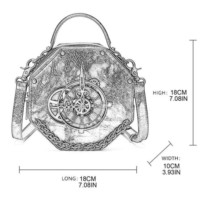 Steampunk crossbody bag