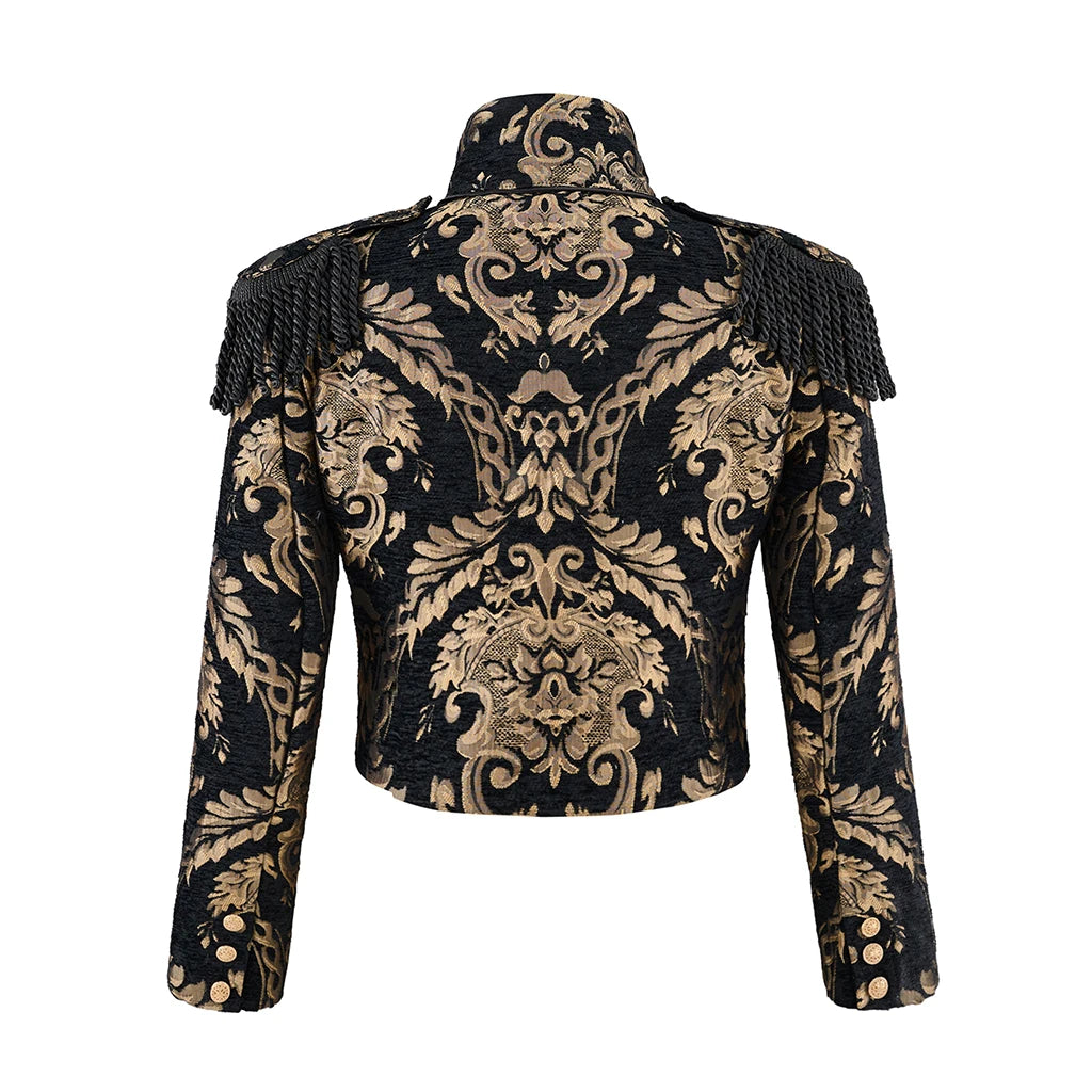 Steampunk military jacket women's