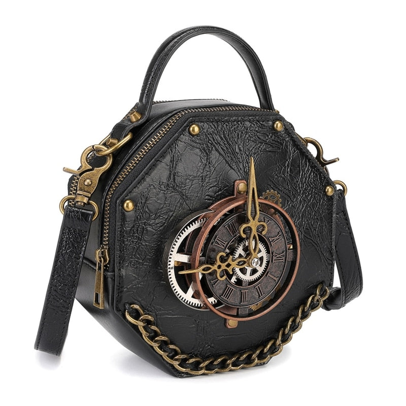 Steampunk crossbody bag