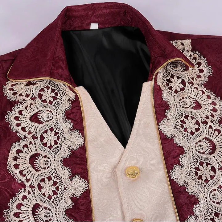 Red Victorian jacket