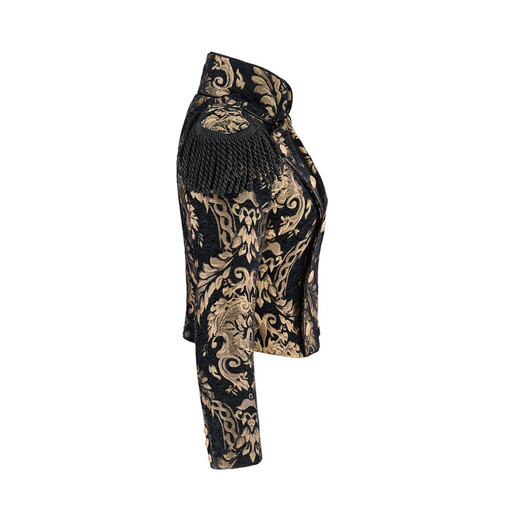 Steampunk military jacket women's