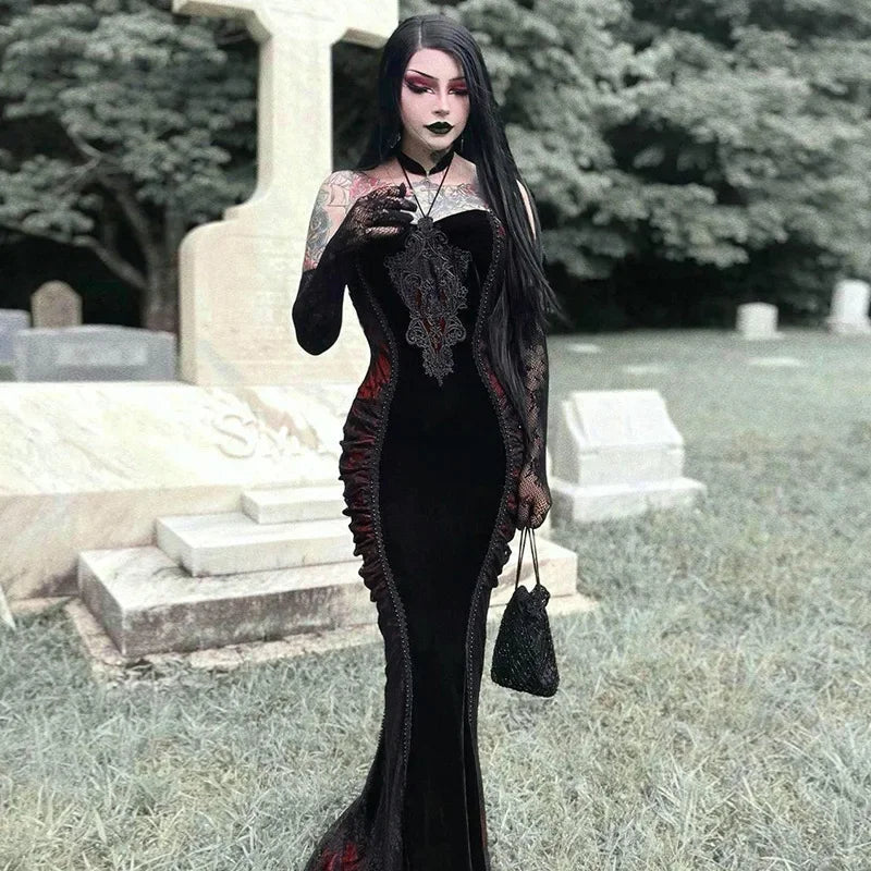 Vampire gothic victorian dress – My Steampunk Style