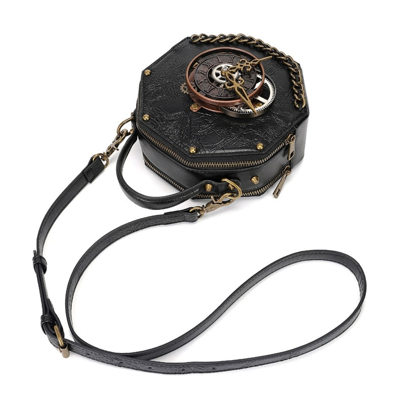 Steampunk crossbody bag